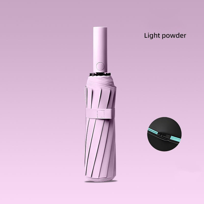 Automatic large folding umbrella